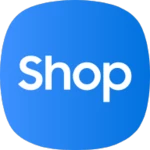 samsung shop android application logo